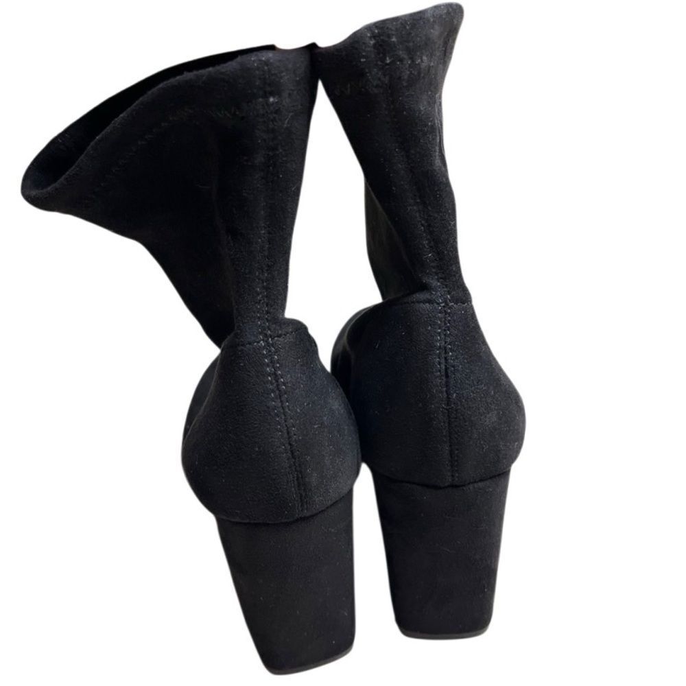 H&M Elegant Black Women's Ankle Boots Size 9.5 - Picture 5 of 5